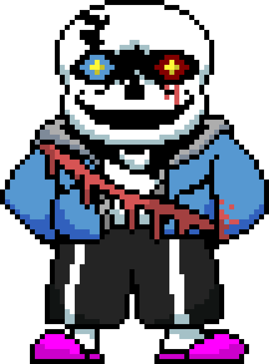 Undertale Last Breath Sans Sprite PHASE 3 HM. (But Not Actually...)
