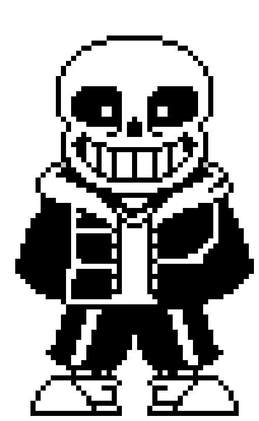 [02d904] sans is bored.