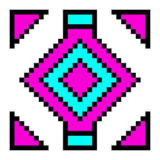 [d19fa9] Geometry Dash Cube 16