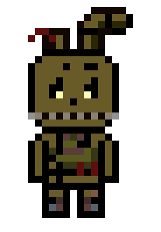[52bfd0] danganronpa pixel sprite base springtrap