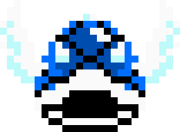 [5d74ad] Super Mario World Blue Shell