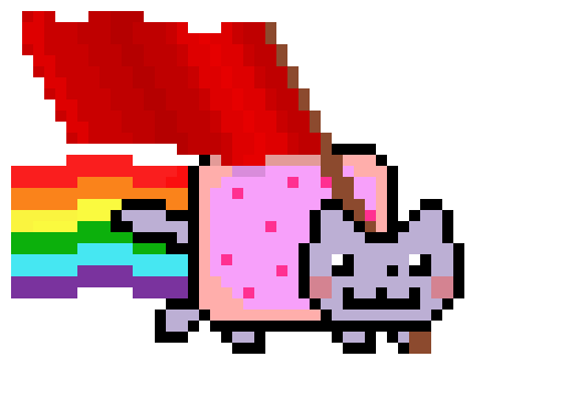 [42a385] SOCIALIST NYAN CAT