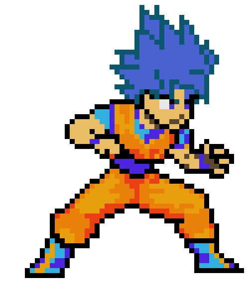 [d6af00] Goku Super Saiyan Blue