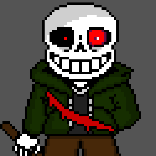 whoops wrong face -Insanity!Sans