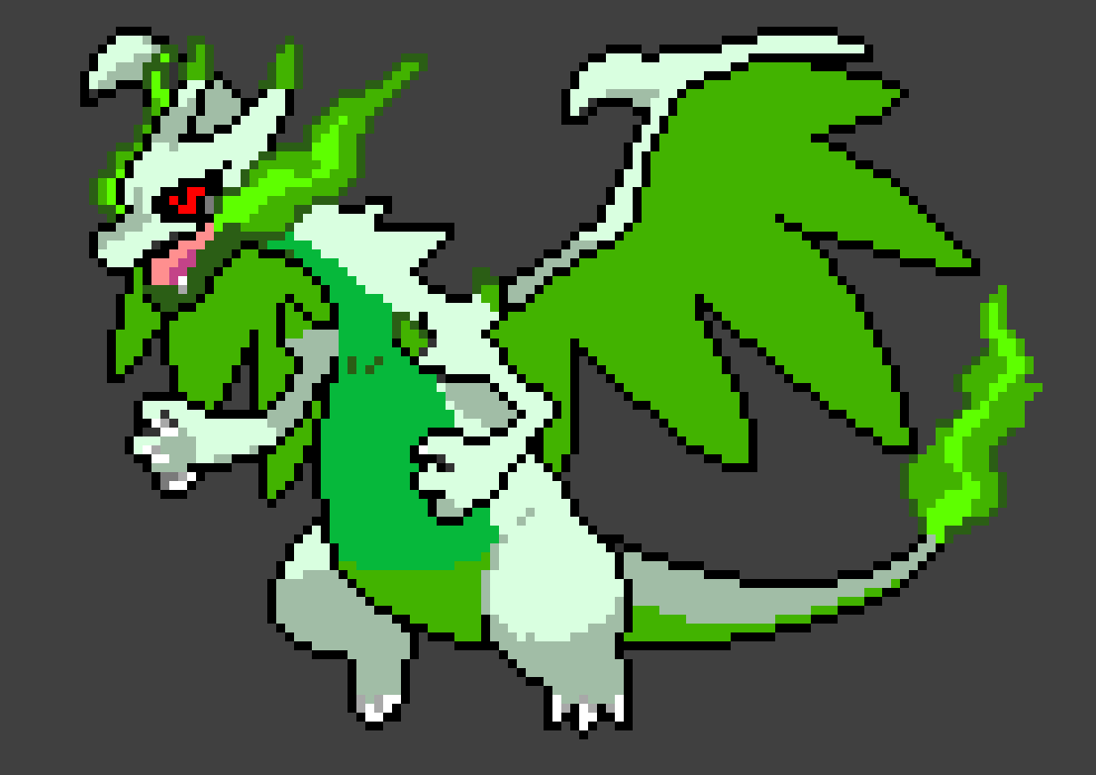 Mega Charizard X GREEN