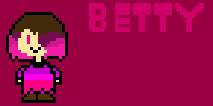 Betty [GLITCHTALE] Sprite