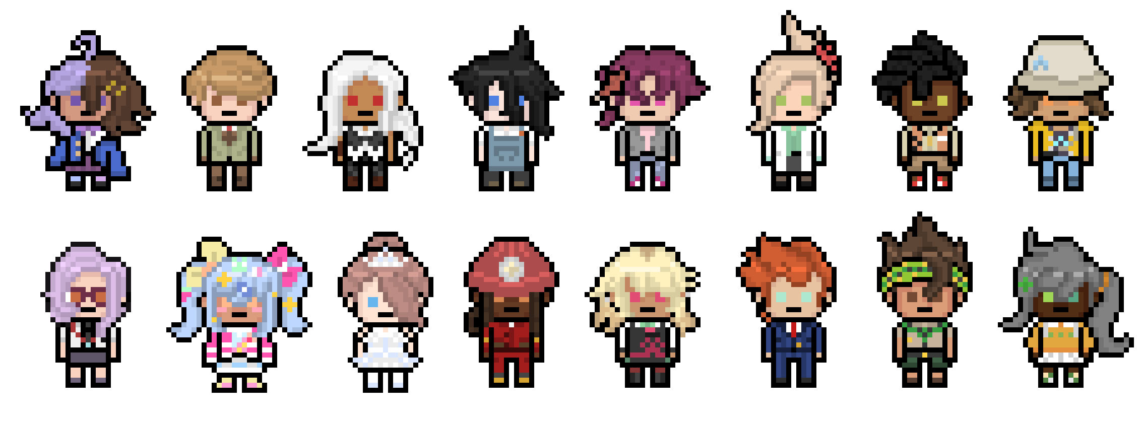[5bd973] Danganronpa OCs 3