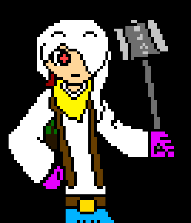 [5b2f3e] Snow: -walks around-