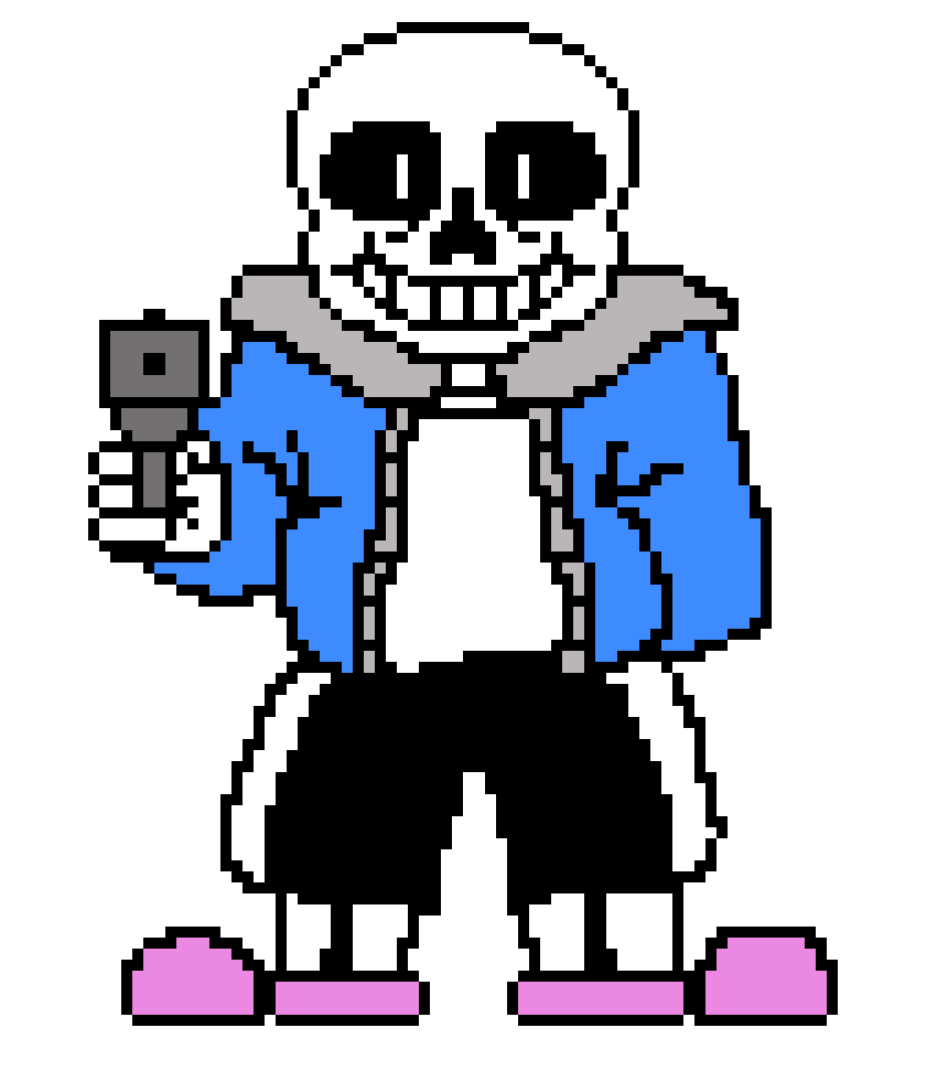 [1d0962] Sans sprite remake but somethings not right...