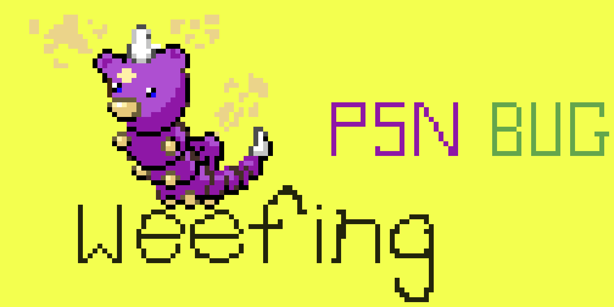 [9664c4] Pixel pokemon fusion,weedle and koffing