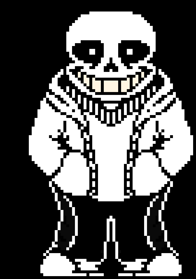 Sans (yellow eye)