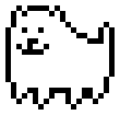 [4b18f3] Undertale Annoying Dog Sprite