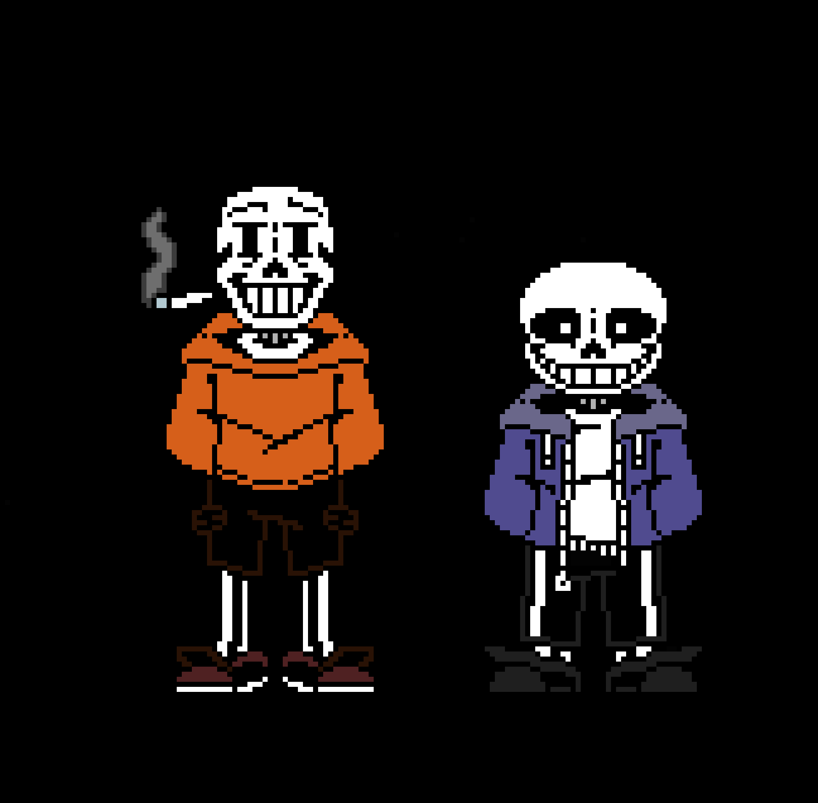 [4039c4] Underswap Papyrus And Undertale Sans Or Double Bad Time