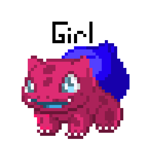 [9664c4] girl bulbasaur