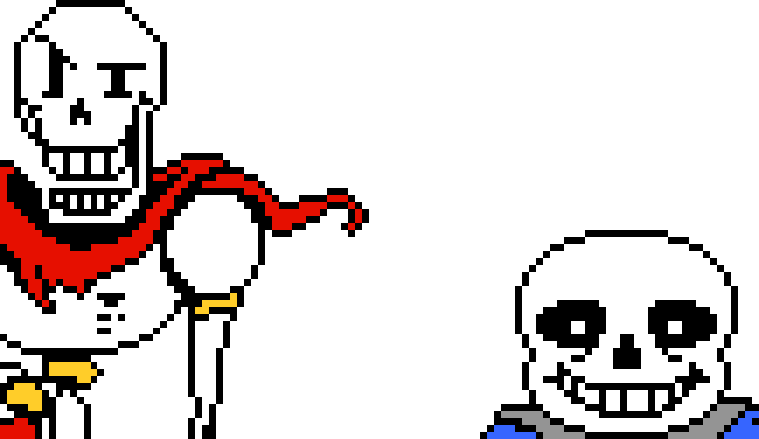 sans and papyrus (Undertale)