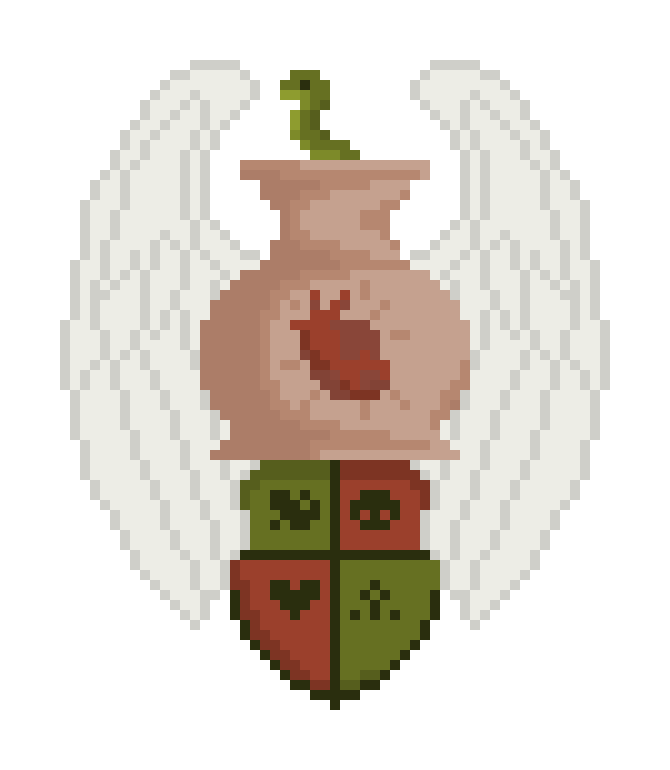 [9664c4] The Society for Alchemical Research Crest. 