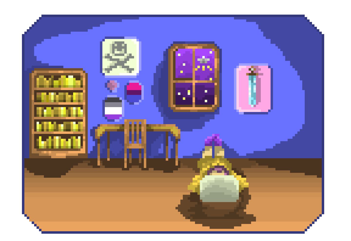 [85eff2] artist and poet's life