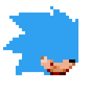 Sonic Mania T.Sonic sprite (WIP) - Kenzo Vargas