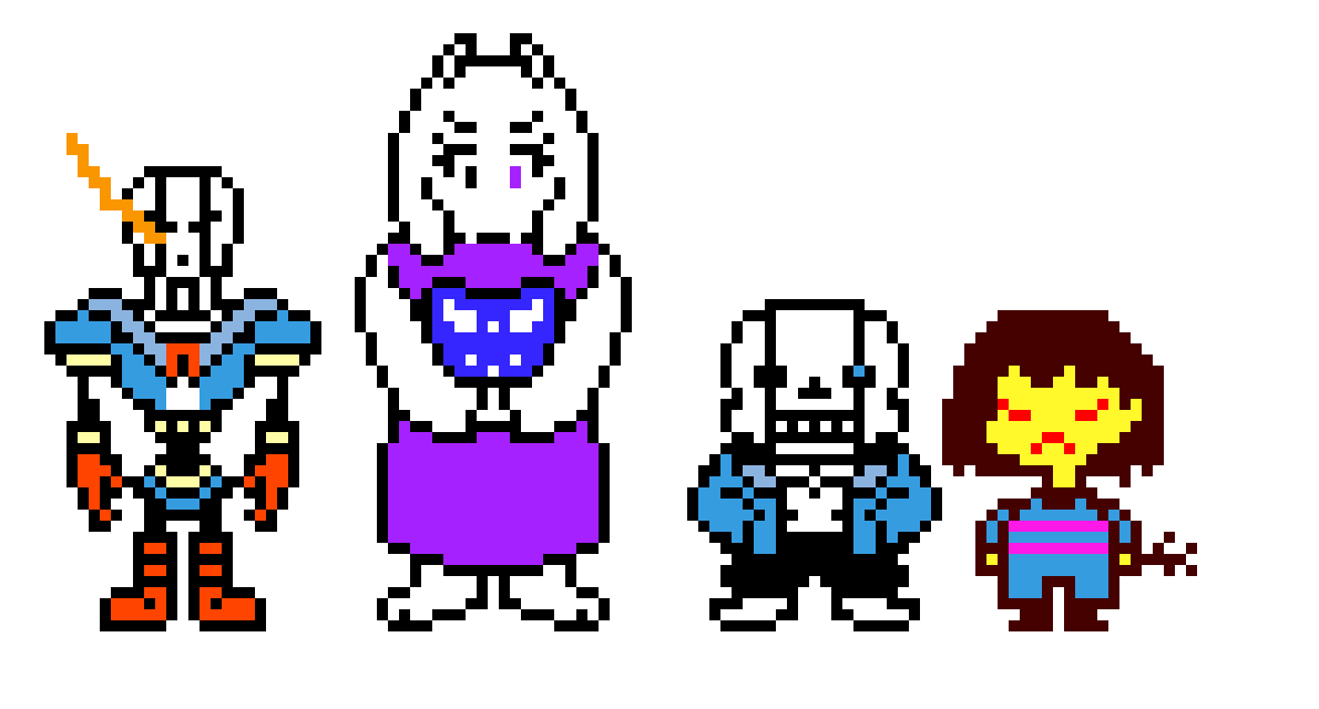 [9664c4] undertale my au genocide