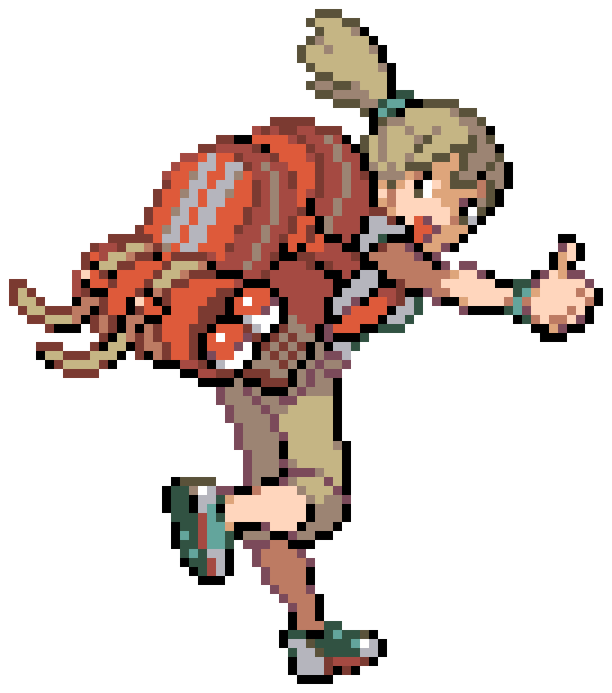 [188567] Backpacker♀ from Pokémon Black 2/White 2