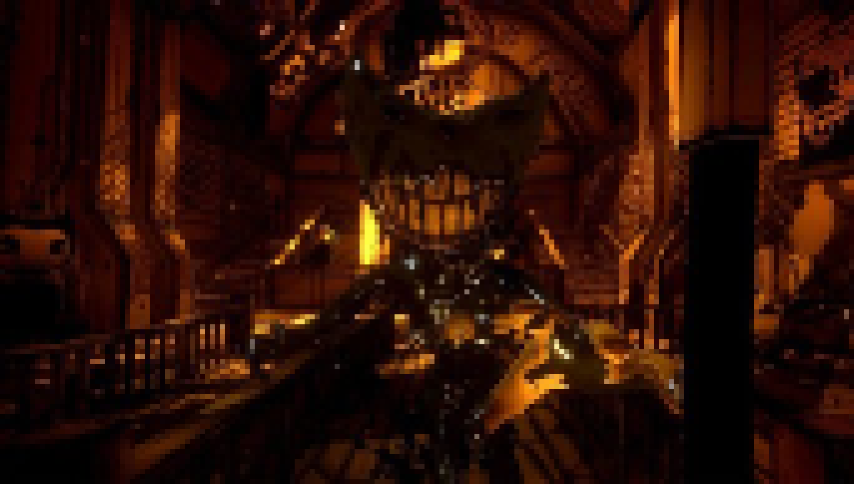 [0ae1f1] *his smile is shaking alot now and he grabs the blaster, ripping it apart. Ink Bendy then grabs Terror and rips his head and arms off*