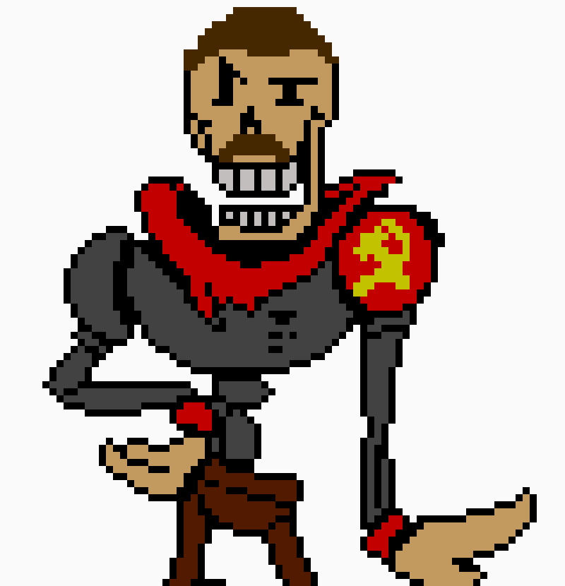[9664c4] Undertale AU Papyrus Stalin V2