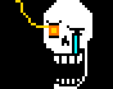 [89abcf] disbelief Papyrus head phase 1