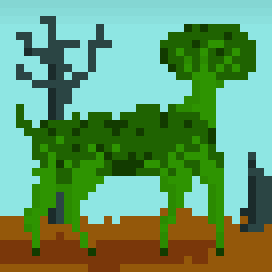 Wild Broccalope #3 - w/background