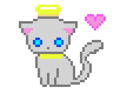 [9664c4] Angel cat