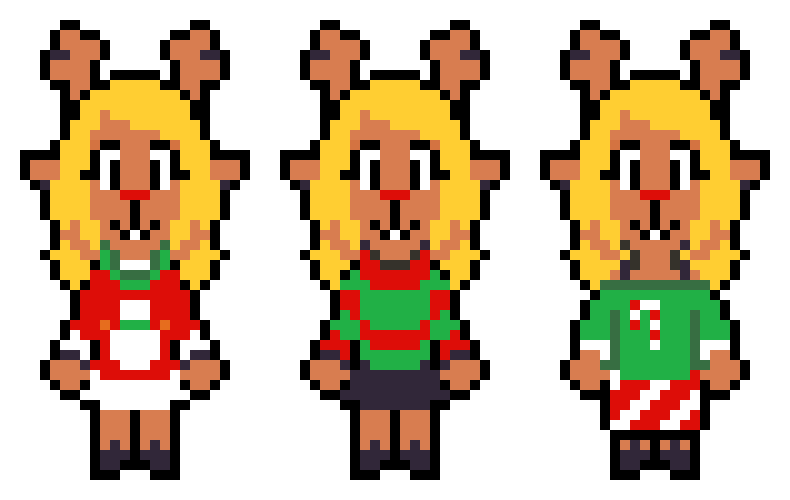 Noelle winter outfits