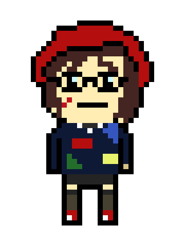 [9664c4] Yu Kadara Danganronpa Sprite
