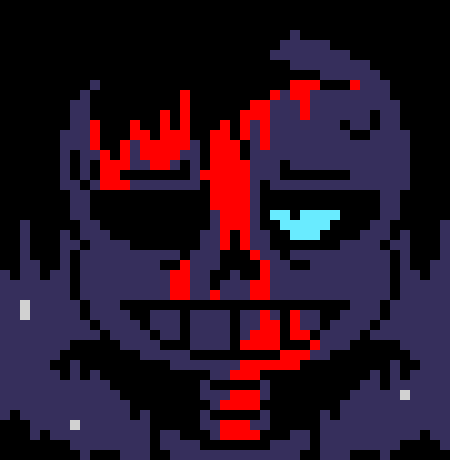 [7ce906] *(Demented walked out of the alleyway.) -HorrorTale Sans