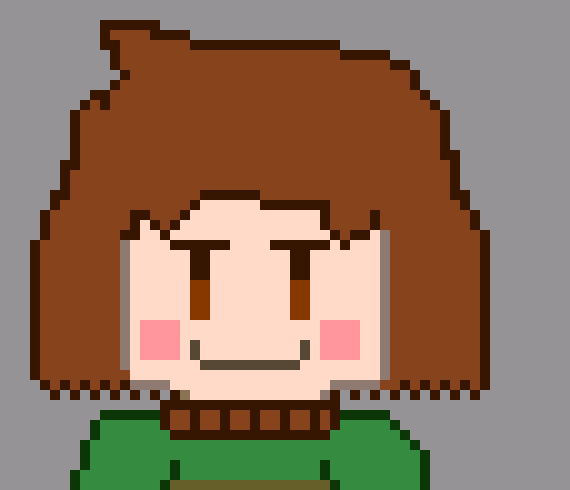 [b9de0d] heh. you screamed. - Chara