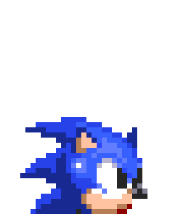 [f50918] Sonic 2 sprite closeup