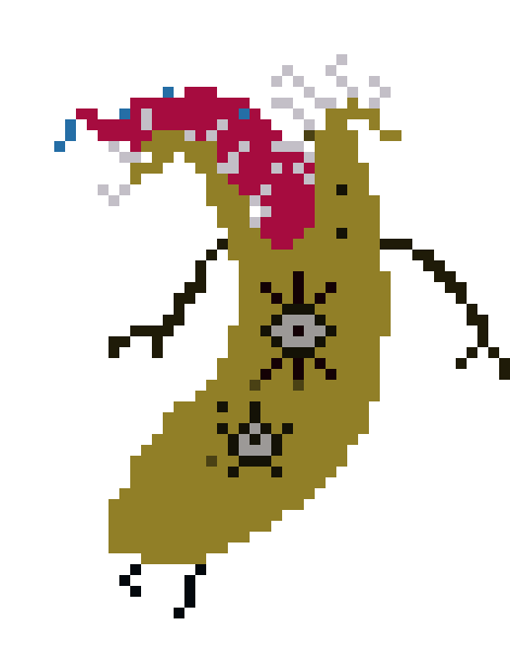 [842b0a] Bannana_Monster_walking2