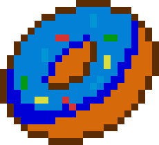 [9664c4] Blue donut