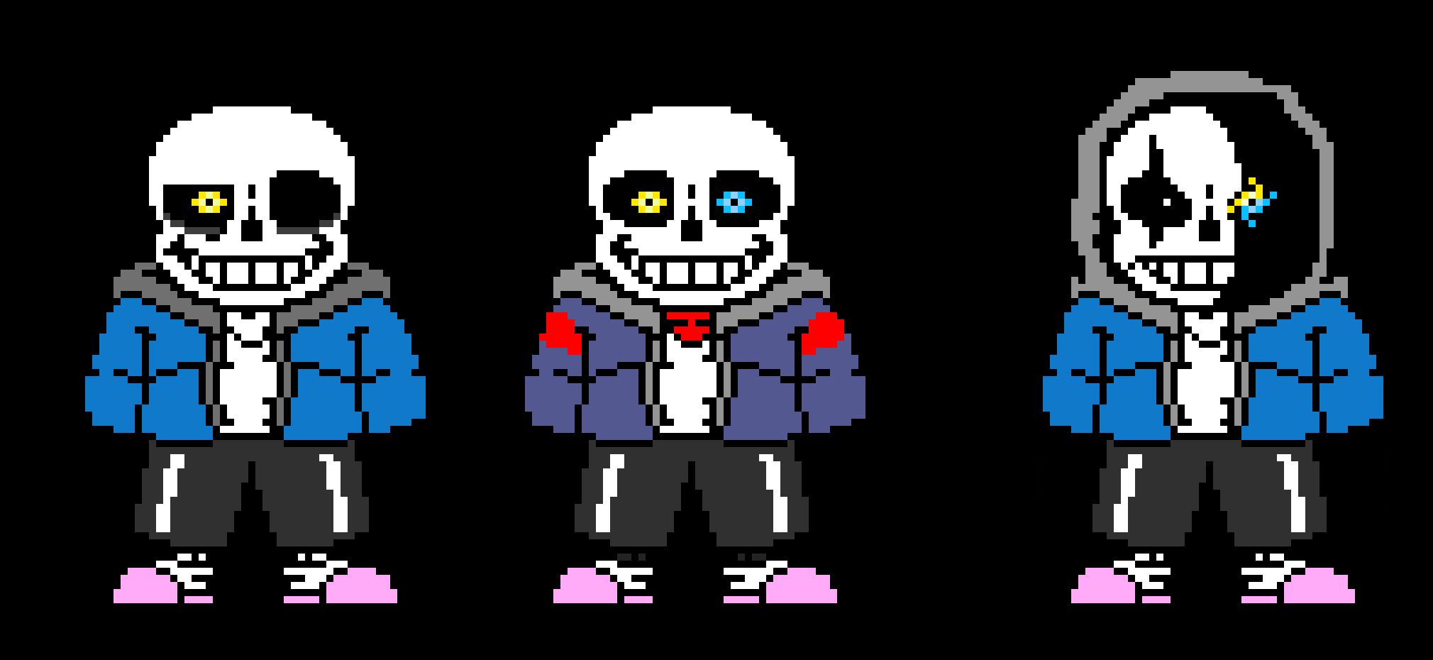 revert!extinction time trio remastered sprites-hhs