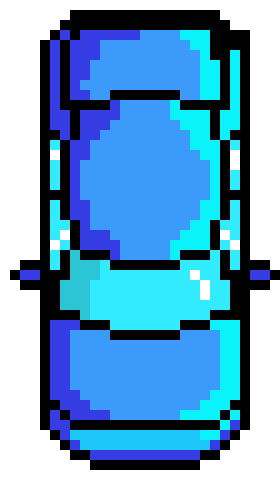 pixel car