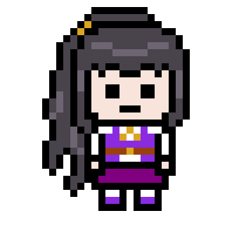 [6c4daa] danganronpa pixel sprite base