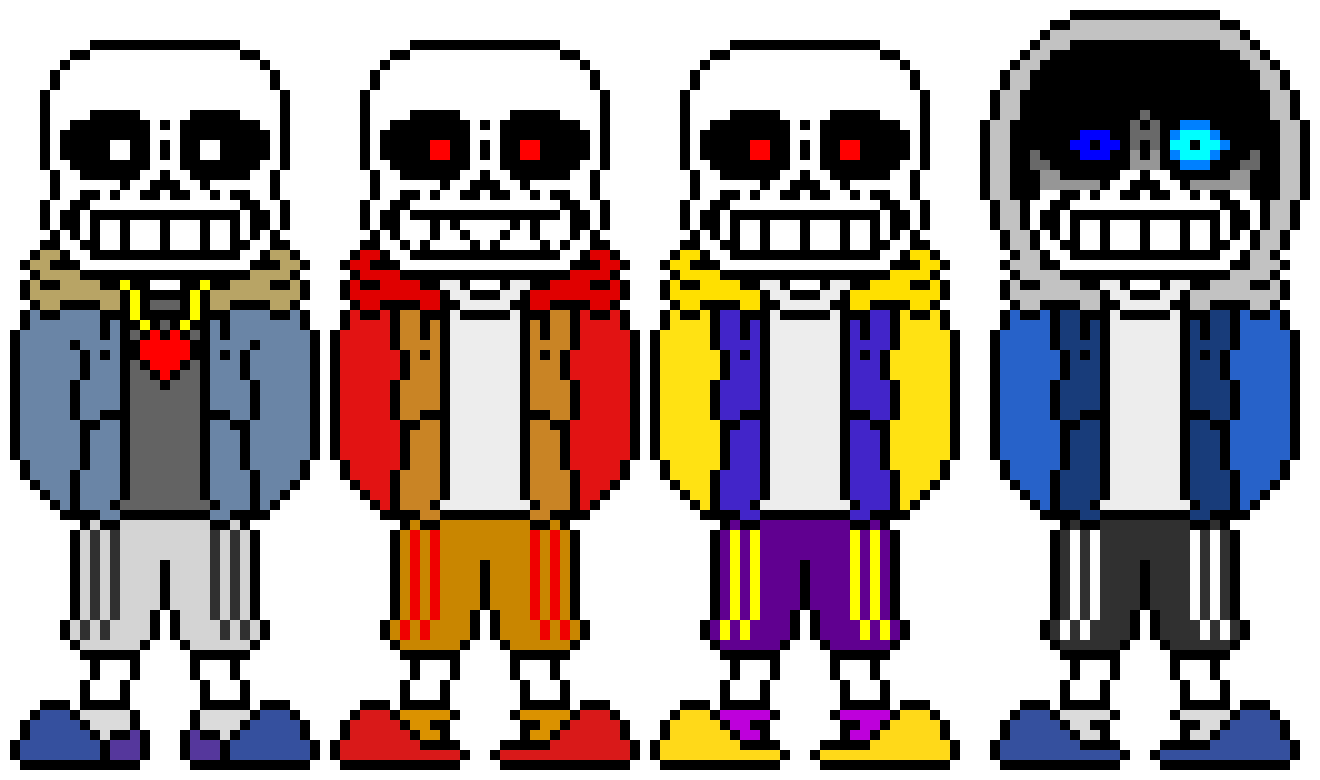 [d6b045] *Stare and Glare eat Dust Sans and Gangster saves Killer and Sword saves Horror*