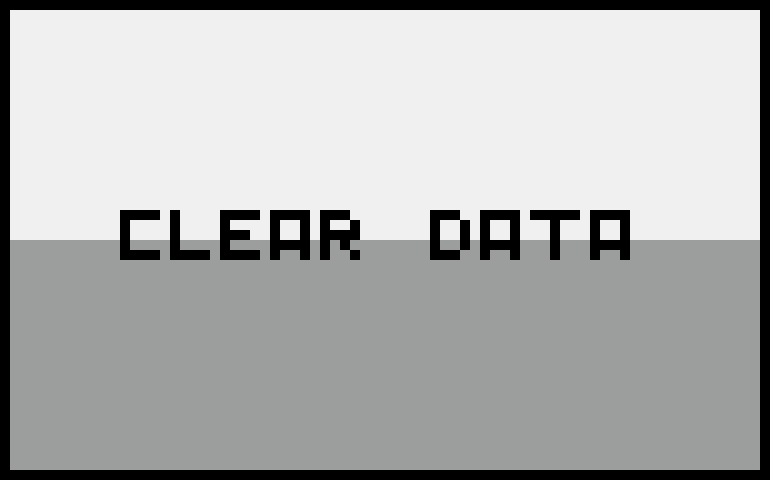[378337] Clear Data button