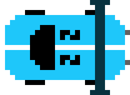 pixel car above