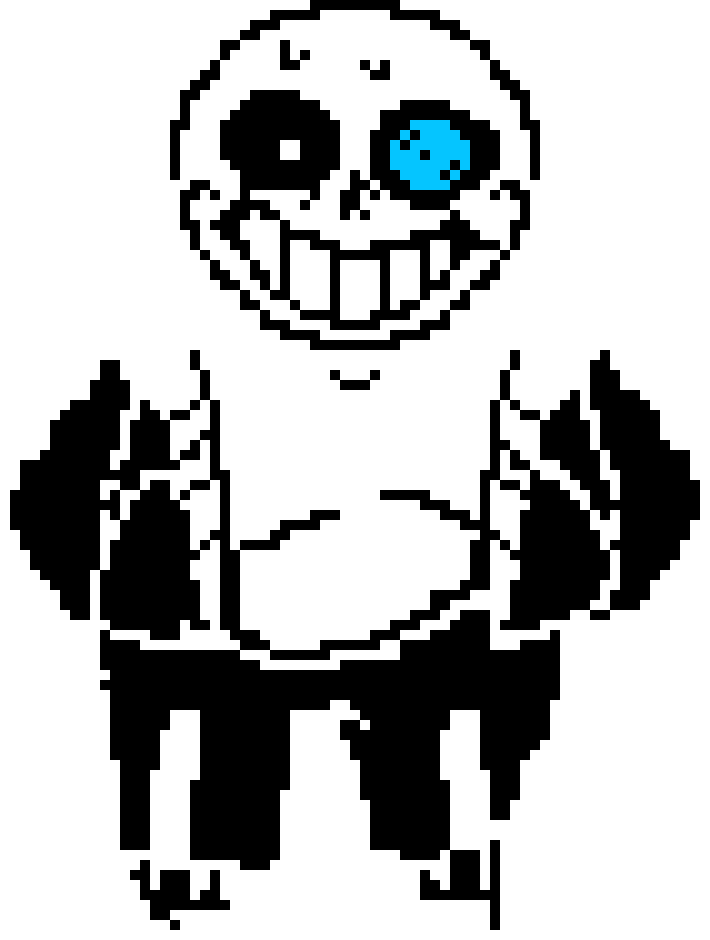 [11c2e6] Sans - regular - Badtime - Blue