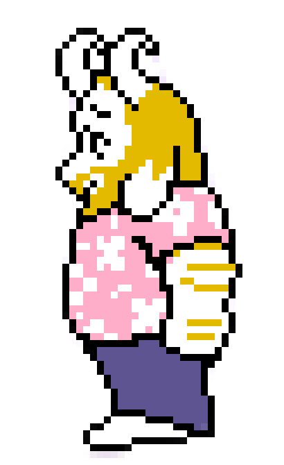 [9afd85] Asgore pink sprite L1