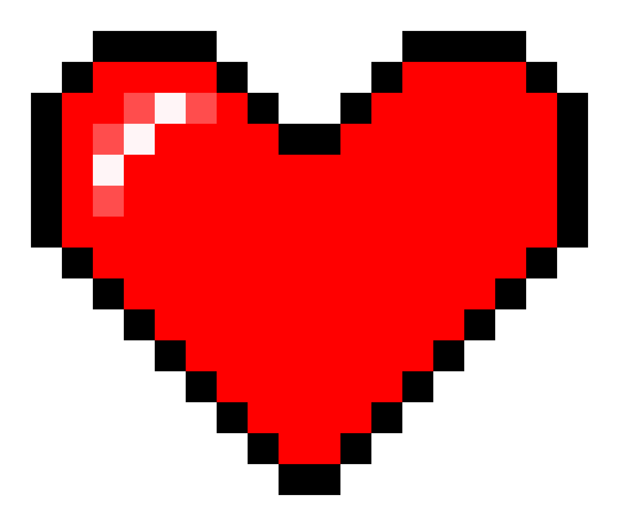 8 bit heart 