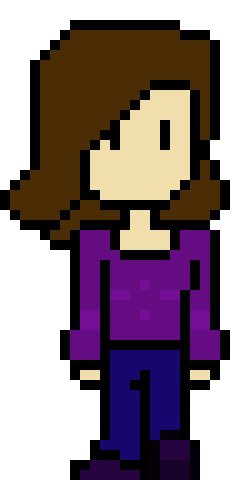 scratch pixel girl
