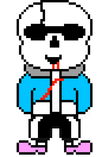 [aae4e0] Littletale Sans phase 3 sprite