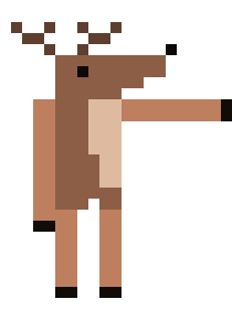 [cf6e7b] Deer Humanoid (Cute)