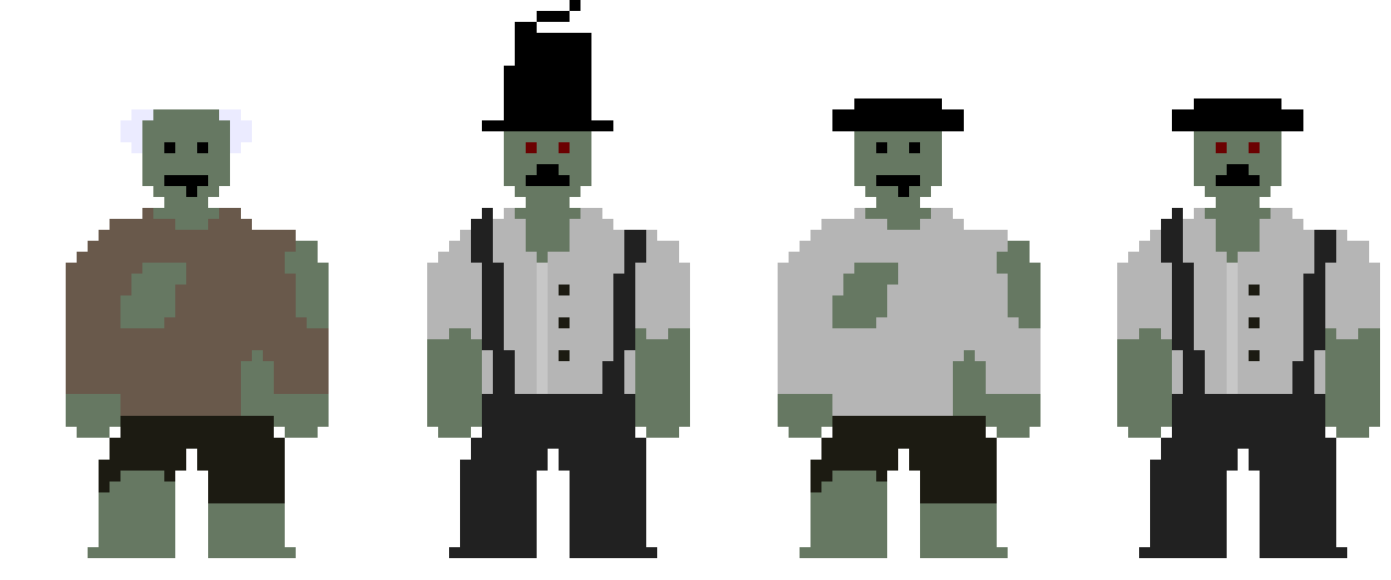 [d32001] G&B zombie pack