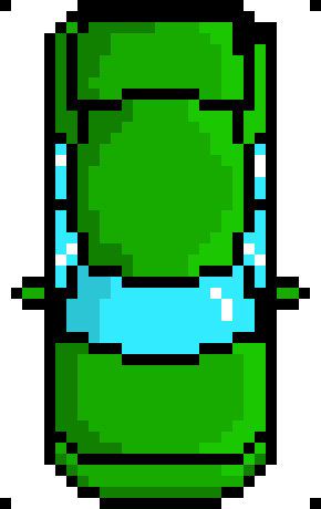[f7f9a2] pixel car_orange